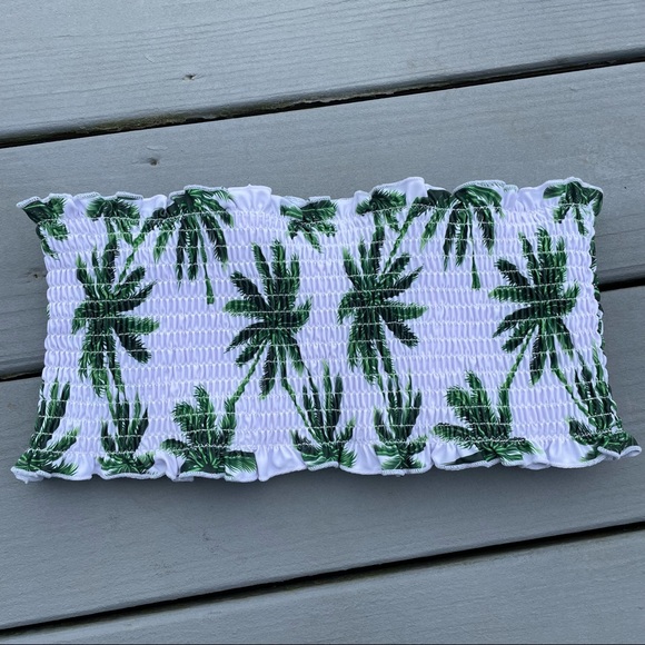 Shein palm tree print bikini top - Picture 2 of 5